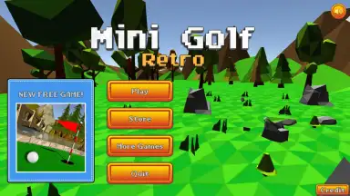 Mini Golf: Retro скриншот 6