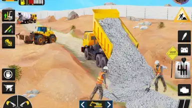 City Road Construction Game 3D скриншот 4