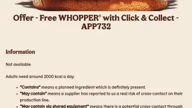 Burger King App: Food & Drink скриншот 14