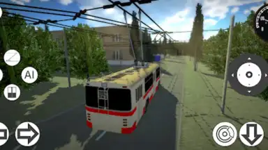 Micro-Trolleybus Simulator скриншот 4