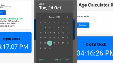 Age Calculator X скриншот 1