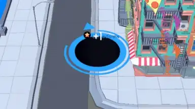 Hole.io скриншот 2