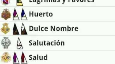 iCofrade Malaga Semana Santa скриншот 1