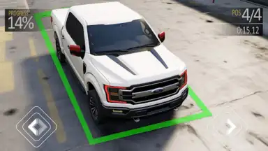 Offroad Prado Parking Car Game скриншот 4