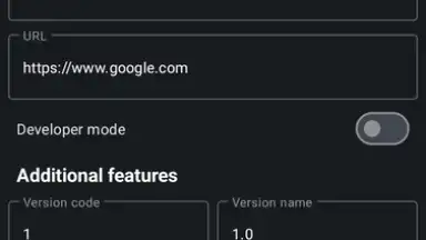 Website to App Converter скриншот 1