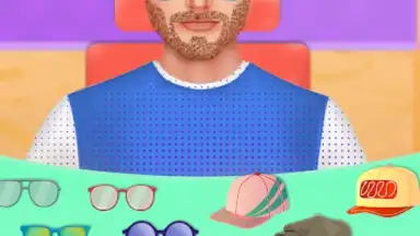 Barber Salon Beard & Hair Game скриншот 1