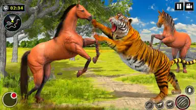 Wild Horse Family Simulator скриншот 6