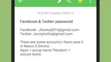 Secure Notes скриншот 5