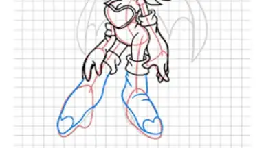 How To Draw The Blue Hedgehog скриншот 5