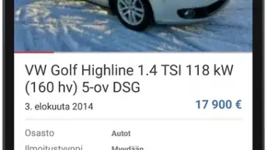 Tori.fi скриншот 9