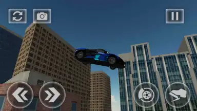 Hollywood Rooftop Car Jump скриншот 2