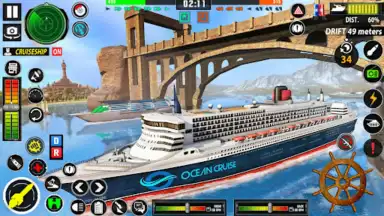 Cruise Ship Driving Simulator скриншот 3