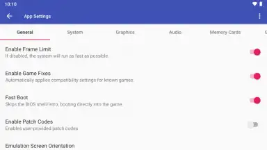 AetherSX2 скриншот 4