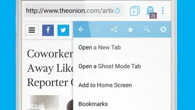 Ghost Browser - Incognito Browsing скриншот 1