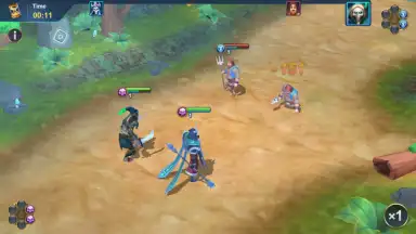 Idle War: Legendary Heroes скриншот 1