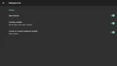TV Internet Browser скриншот 2