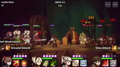 FANTASYxDUNGEONS скриншот 3