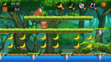 Jungle Monkey Run скриншот 9