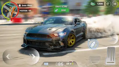 City Car Driving Drift Games скриншот 1
