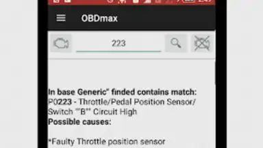 OBDmax скриншот 6