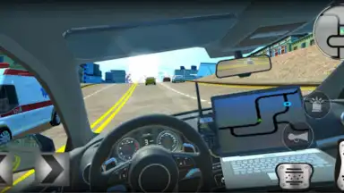Police Car Drift شرطة الهجوله скриншот 3