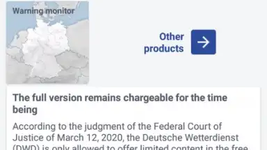 WarnWetter скриншот 14