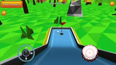 Mini Golf: Retro скриншот 3