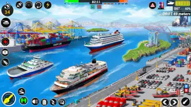 Cruise Ship Driving Simulator скриншот 6