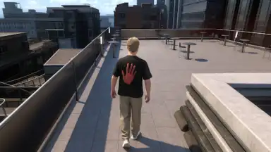 Only Going Up Parkour Rooftop скриншот 3