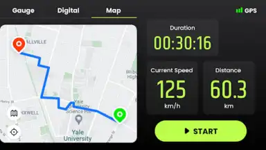 Speedometer: GPS Speedometer скриншот 2