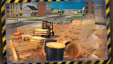 Construction Trucker 3D Sim скриншот 15