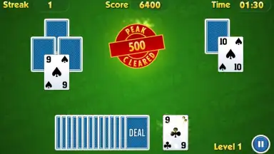 TriPeaks Solitaire Challenge скриншот 1