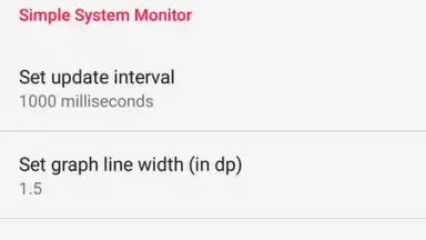 Simple System Monitor скриншот 4