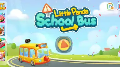 Baby Panda’s School Bus скриншот 1