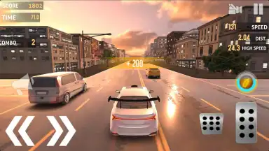 Car Games highway traffic скриншот 3