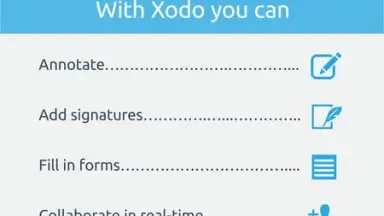 Xodo PDF Reader & Editor скриншот 8