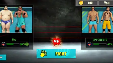 Tag Team Wrestling Games: Mega Cage Ring Fighting скриншот 3