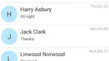 SMS text messaging app скриншот 6