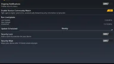 Norton Mobile Security скриншот 2