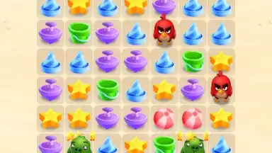 Angry Birds Match скриншот 3