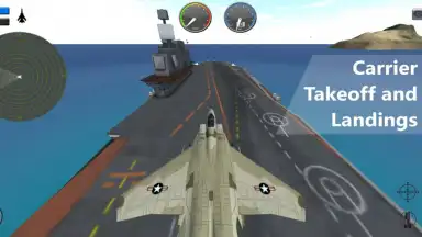 F14 Fighter Jet 3D Simulator скриншот 1