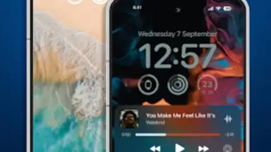 Lock Screen iOS 16 скриншот 8