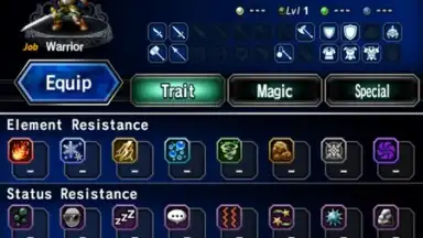 FINAL FANTASY BRAVE EXVIUS (JP) скриншот 11