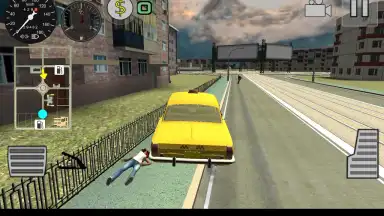 Russian Taxi Simulator 3D скриншот 1
