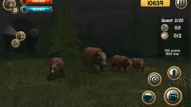 Wild Bear Simulator 3D скриншот 5