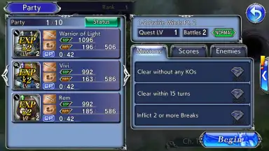 DISSIDIA FINAL FANTASY OPERA OMNIA скриншот 3