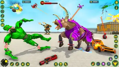 Bull Robot Car Game: Robot Game скриншот 5
