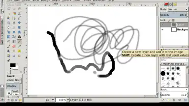 GIMP Inkscape скриншот 5