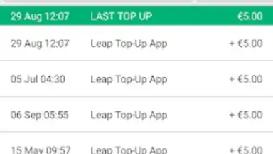 Leap Top-Up скриншот 6