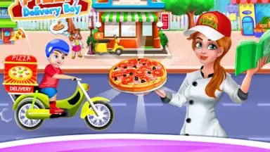 Bake Pizza Delivery Boy скриншот 2